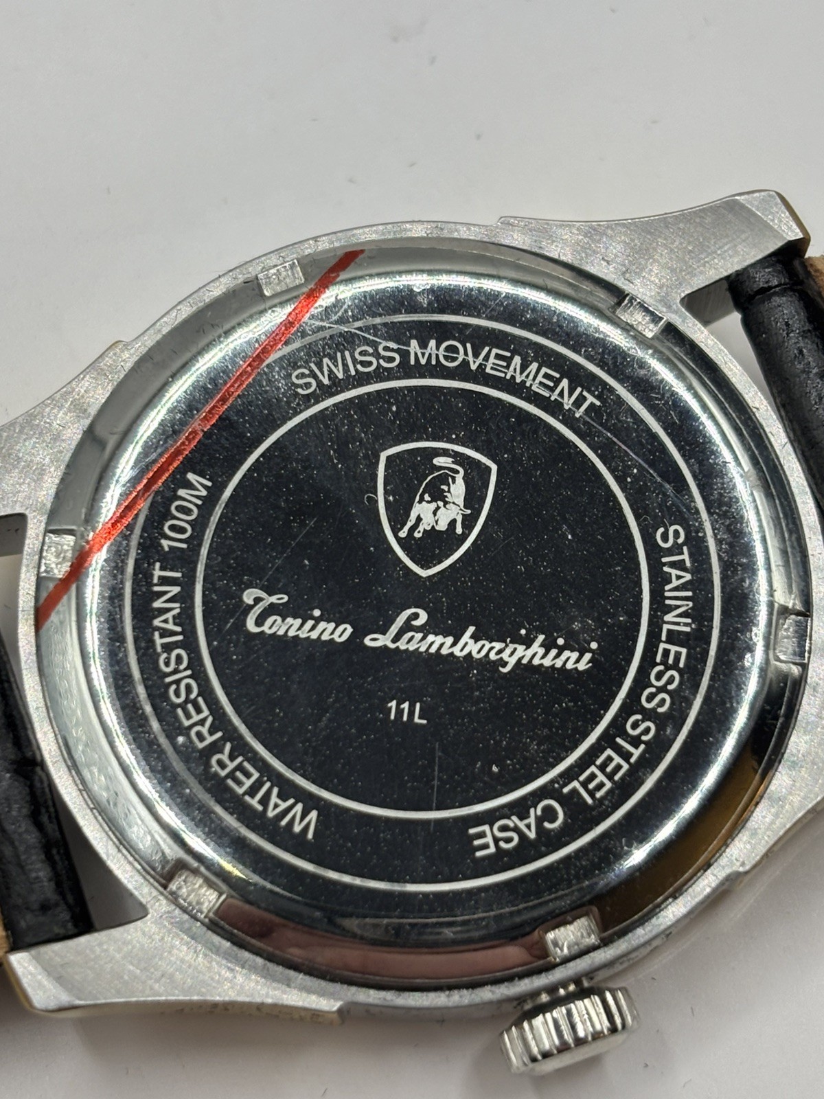 Beautiful Corino Lamborghini Quartz Mens Watch EN035DL.306 (New old stock)