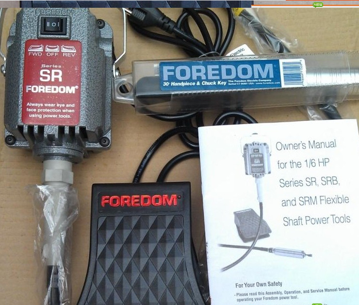 Fast SR Mill Motor Hanging Flexshaft Design Repair Jewelry tool kits 230W 4mm
