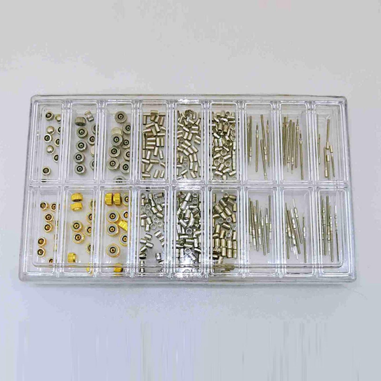1 Box Mixed Watch Stem /Crown /Tube Set For 2035 2836 8200 7009 8205 Repair C