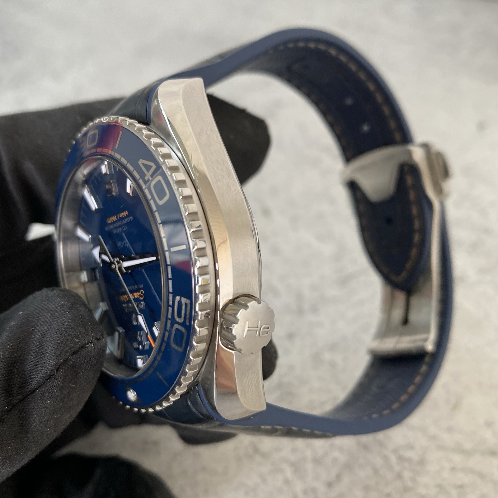 Omega Seamaster Planet Ocean Automatic Co-Axial Quickset Date-Full Set -2018-LIV