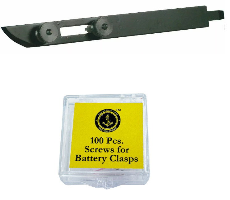 100 Tiny Screws For Battery Clasps Clamps Covers Quartz PLUS Watch Case Opener