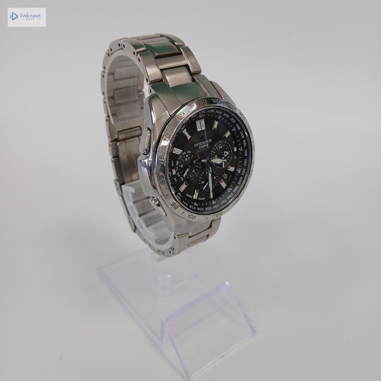 CASIO Oceanus OCW-T601 Men’s Titanium Solar Radio-Controlled Watch
