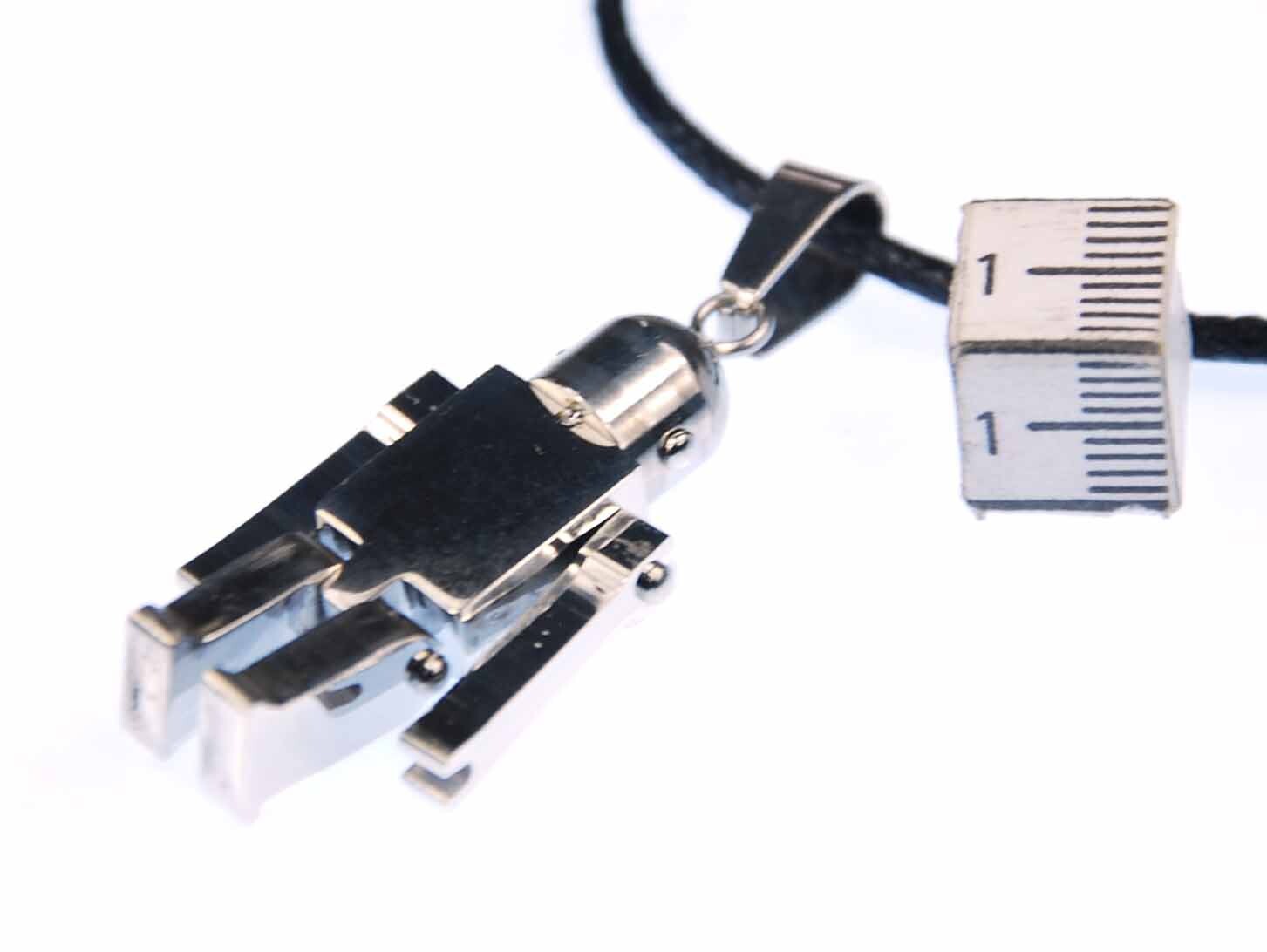 Android Robot Miniblings Necklace Machine Textile Band IT Mobile