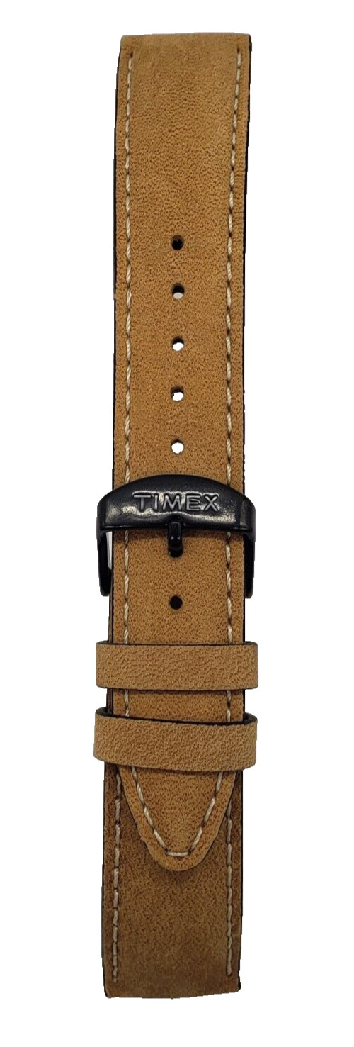Timex Light Brown Genuine Leather Replacement Band for T2P133