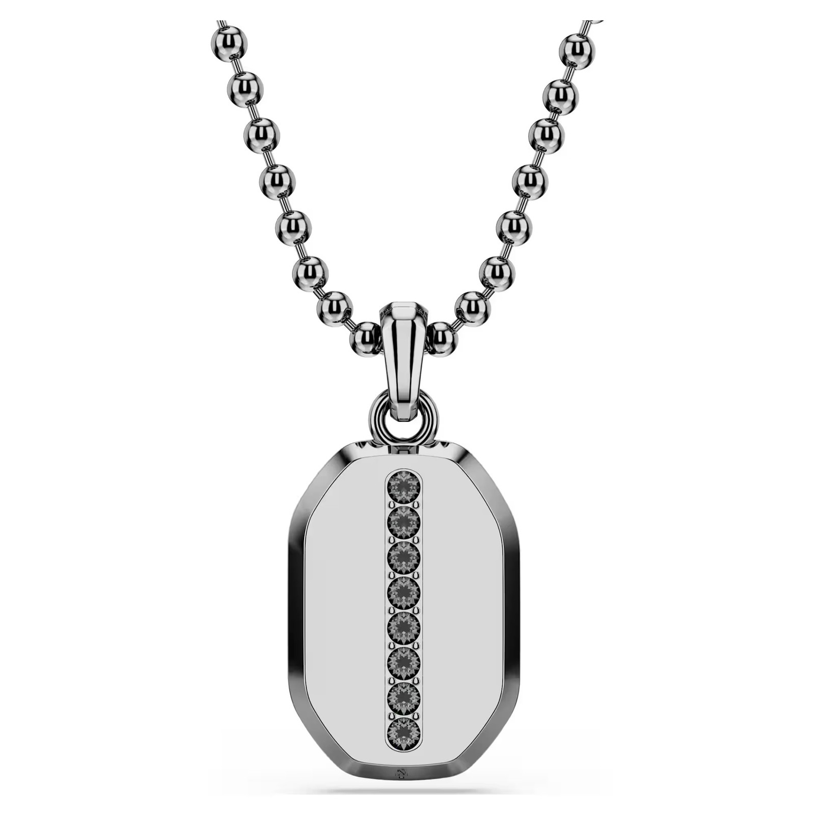 Swarovski Dextera Octagon Pendant, Octagon Shape, Black, Ruthenium 5724595