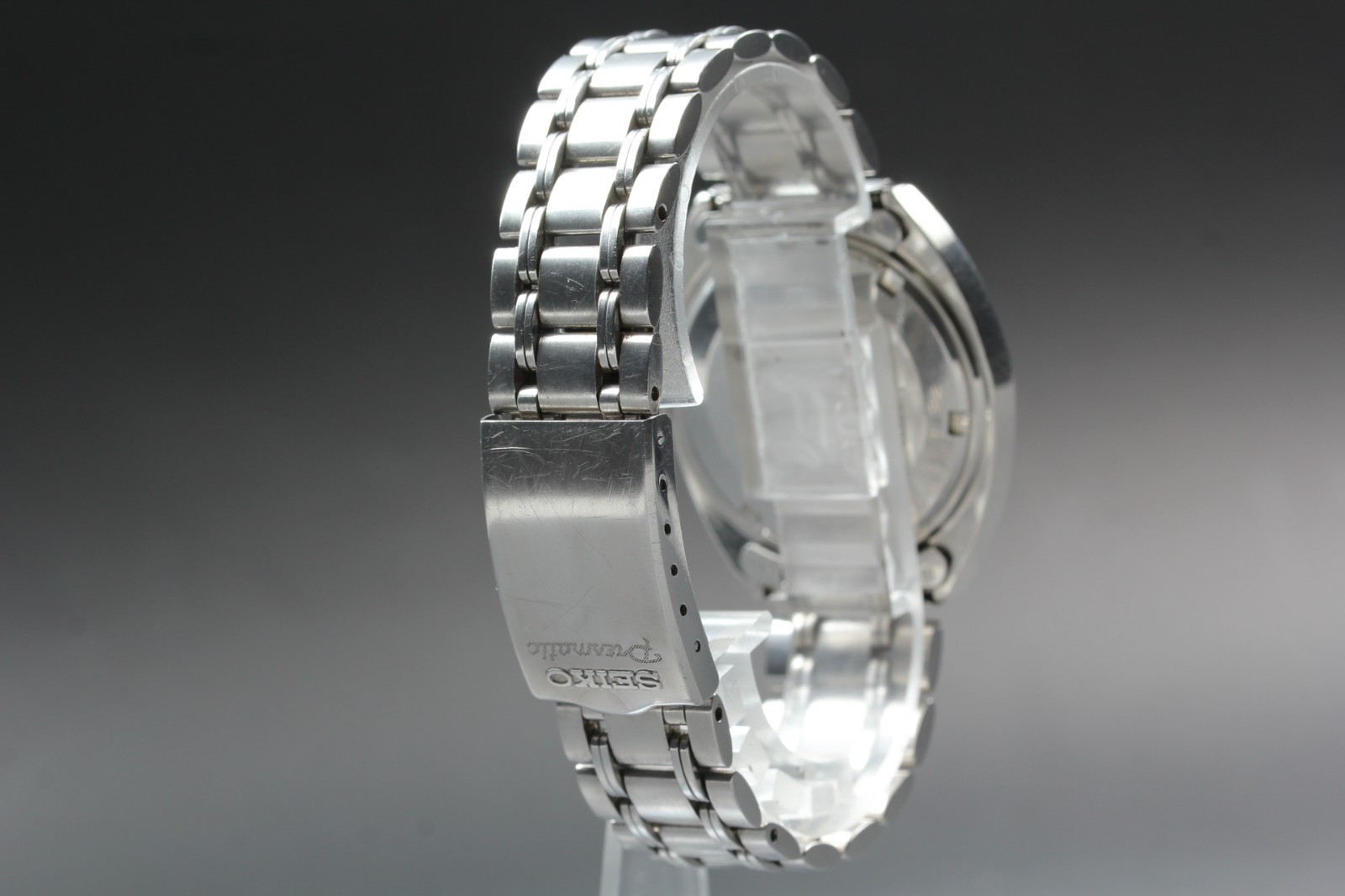 Genuine Belt [Exc+5] Vintage Seiko Presmatic 5146-7090 Hi-Beat Men AT Watch #2