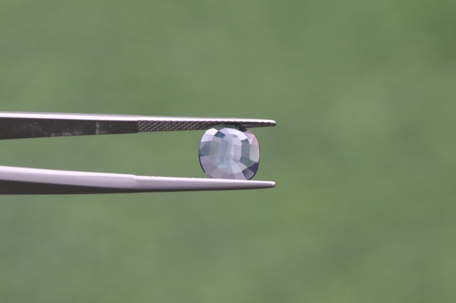 Natural Blue Sapphire 1.84 Carat. Normal Heated Oval Step Cut