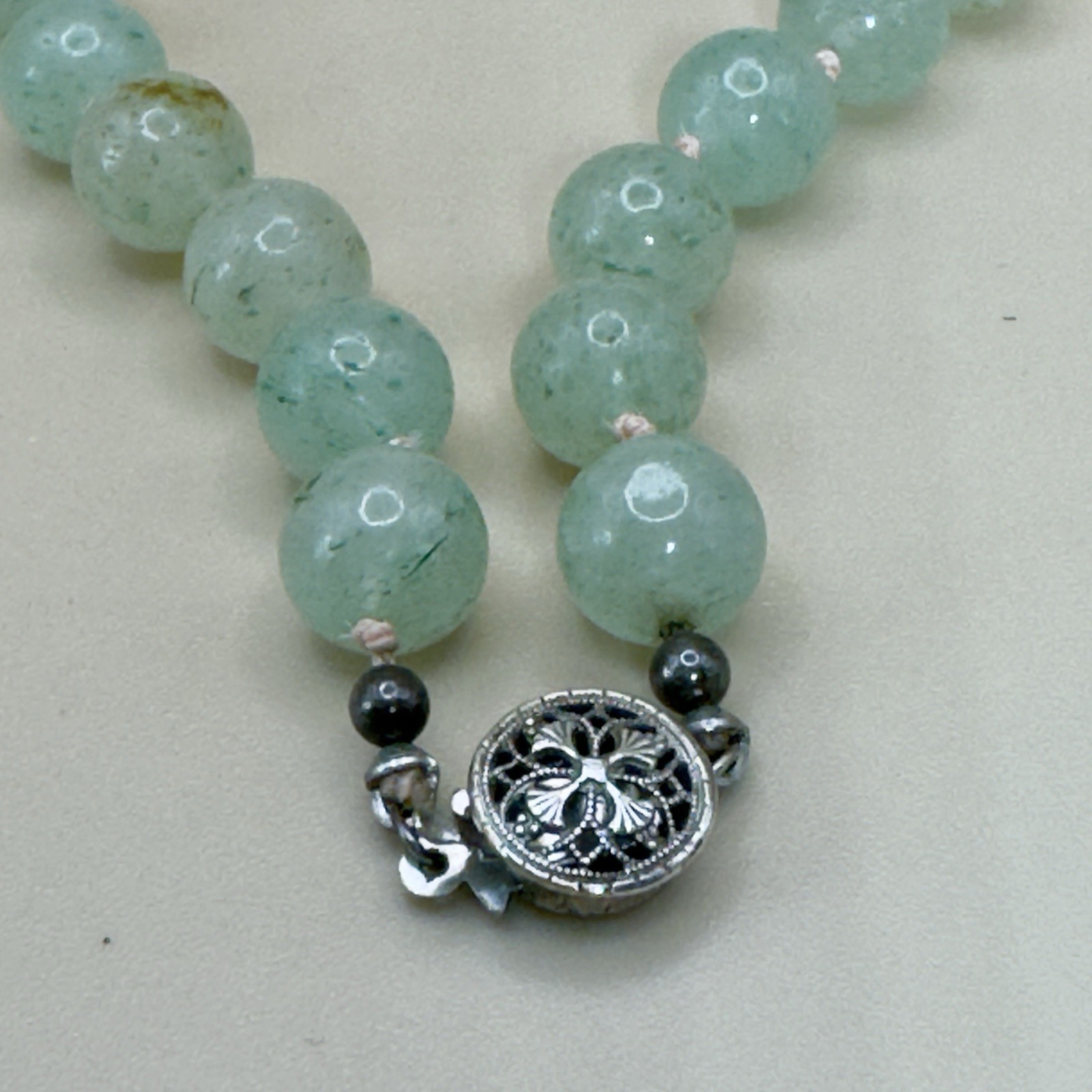 Pink And Green Gemstone Necklace Set, 24in Clasp And 32in Endless Strand
