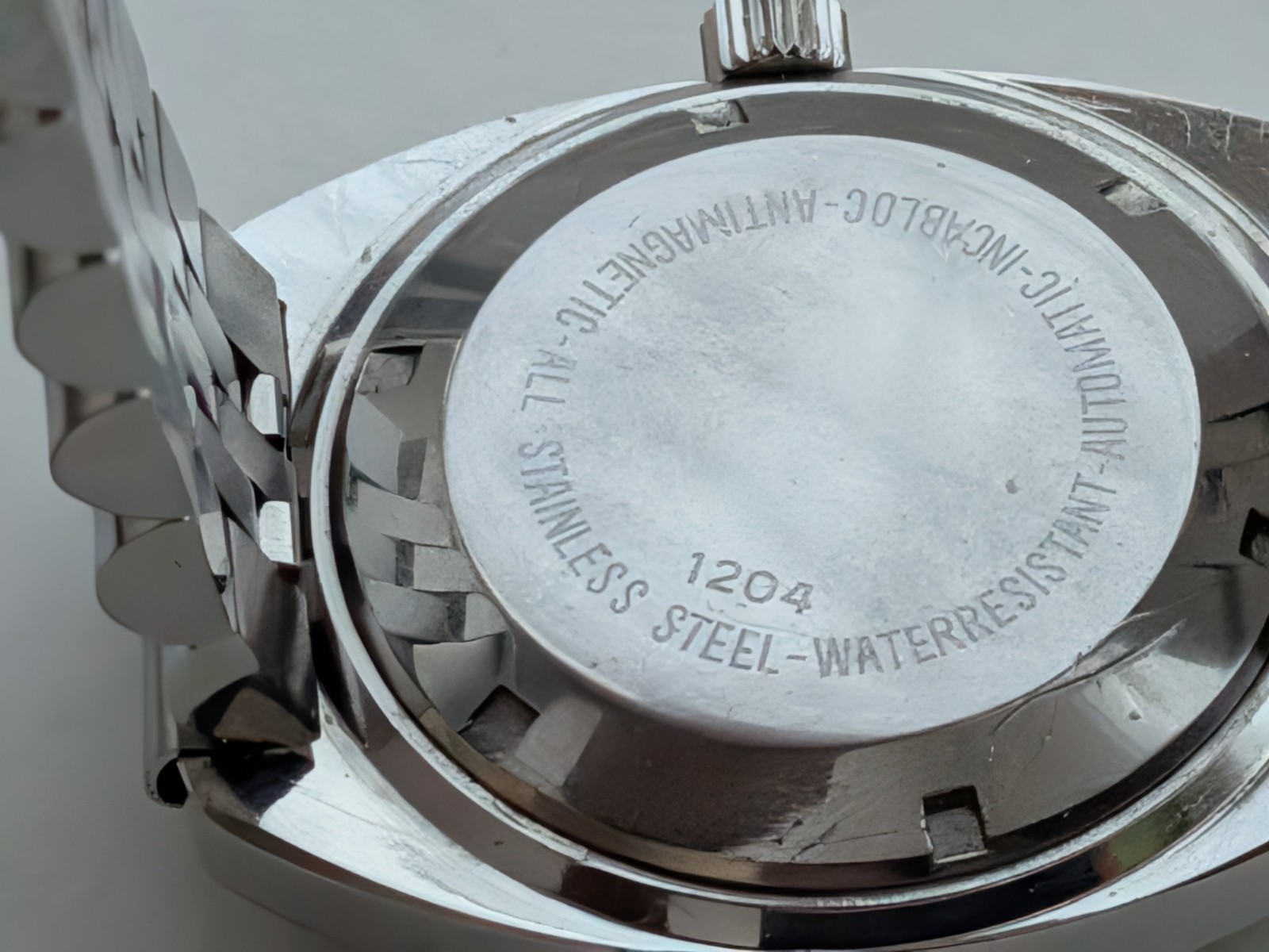 Marshall Field & Company Swiss Made Men’s Automatic Watch Nice! Runs&Looks Great