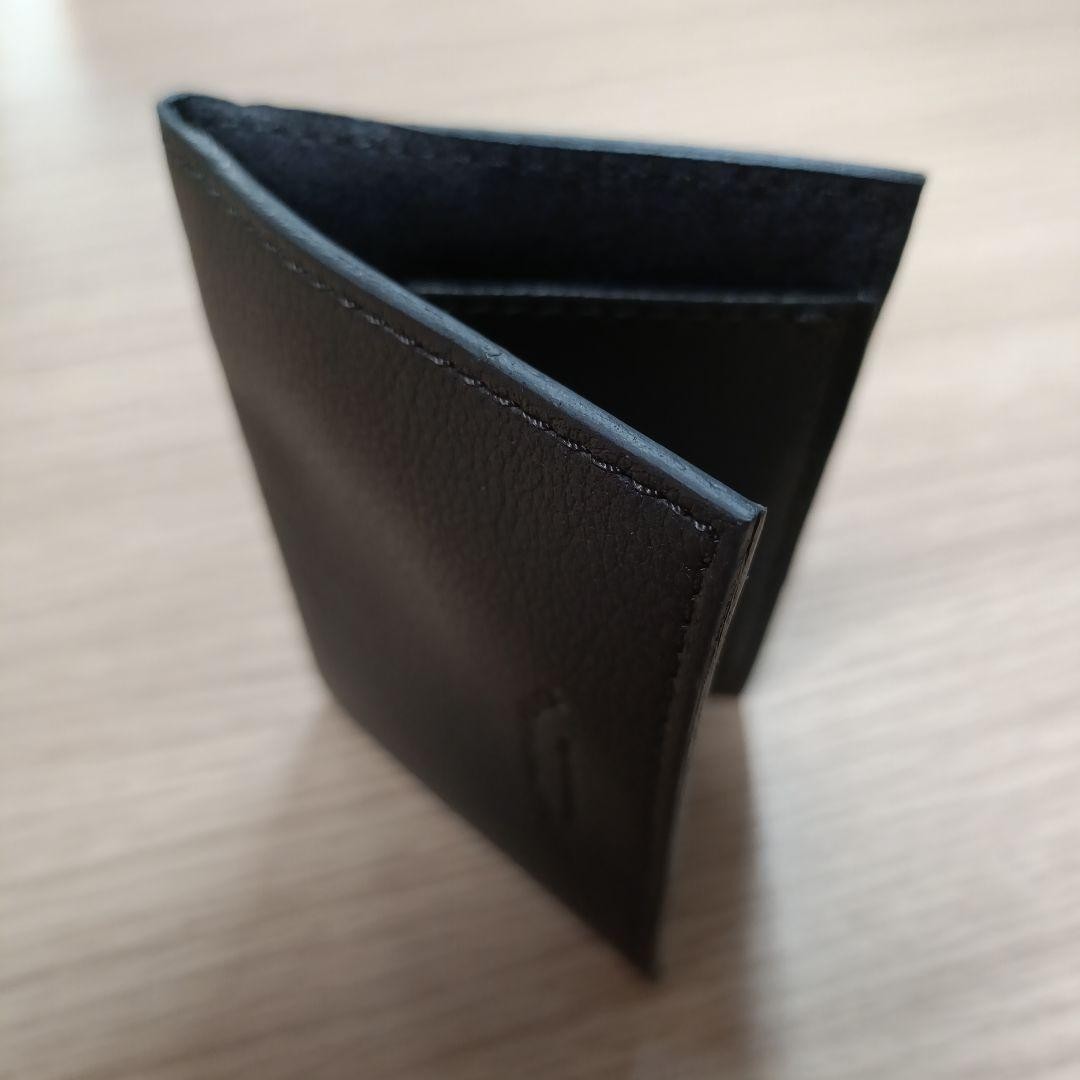A Lange & Sohne Black Calfskin Leather Card Wallet AD VIP GIFT from JP