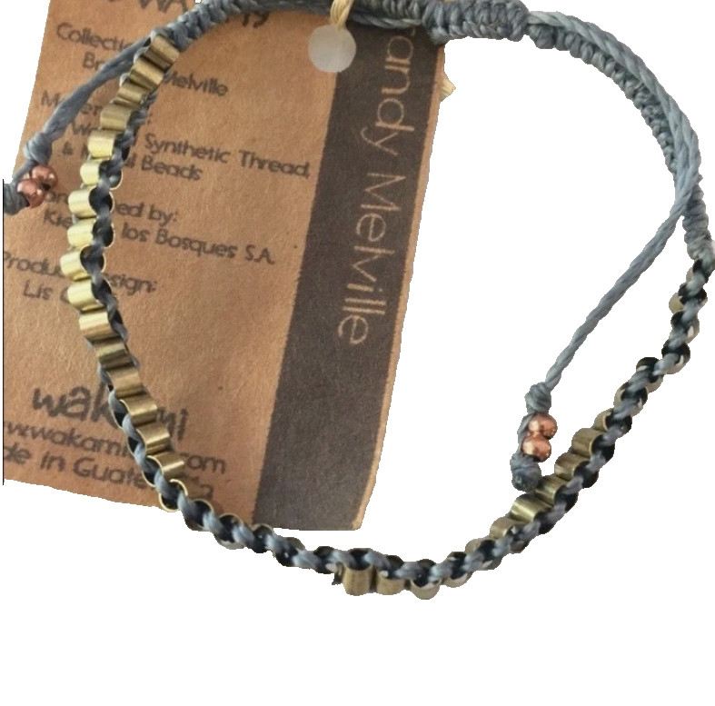WAKAMI Brandy Melville Beaded Bracelet LOT Beads Hemp Cord Style Guatemala NWTs