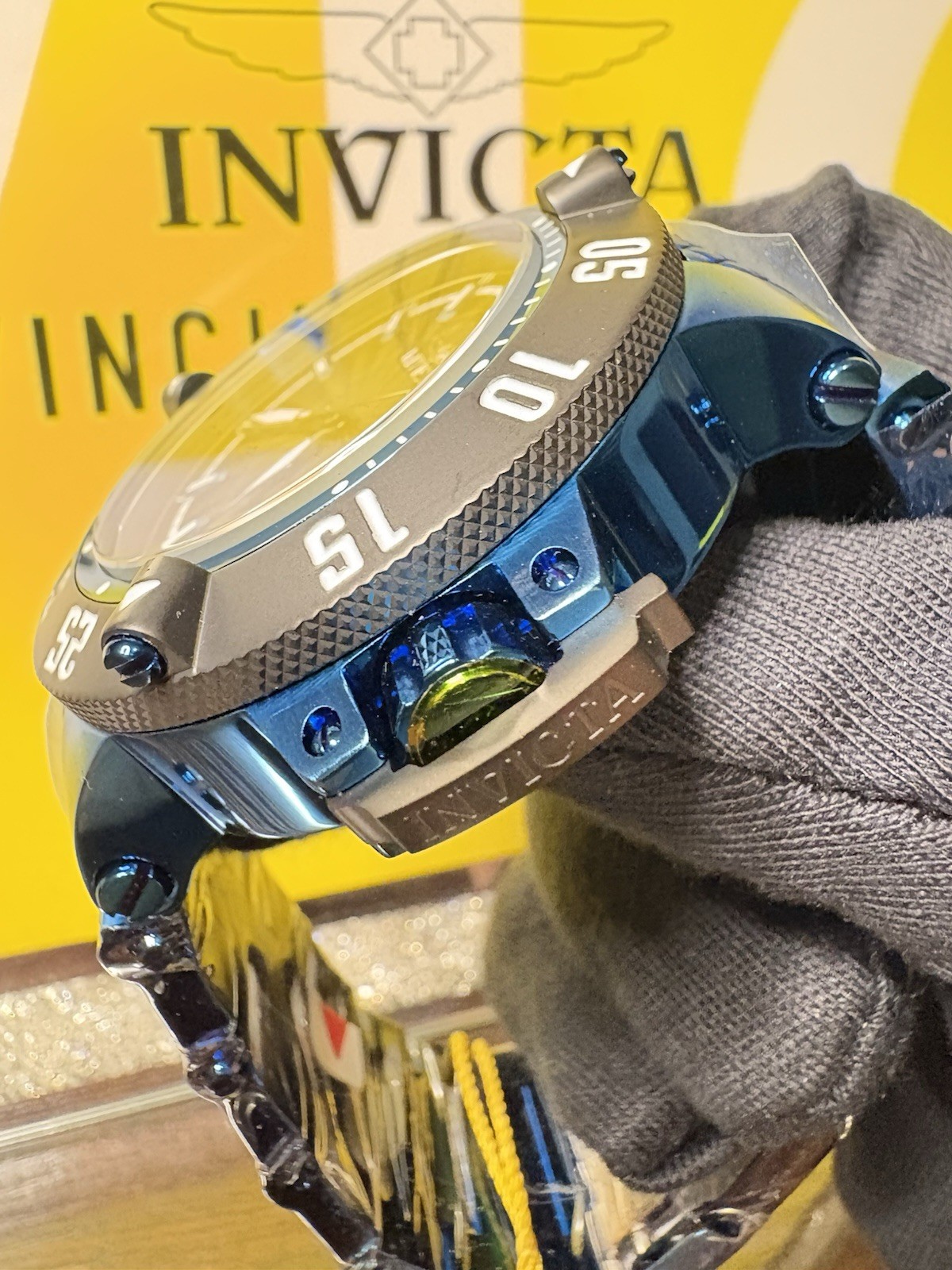 🪁Invicta Subaqua Noma III Iridescent Blue Project ABDA Collectors 500m 50795