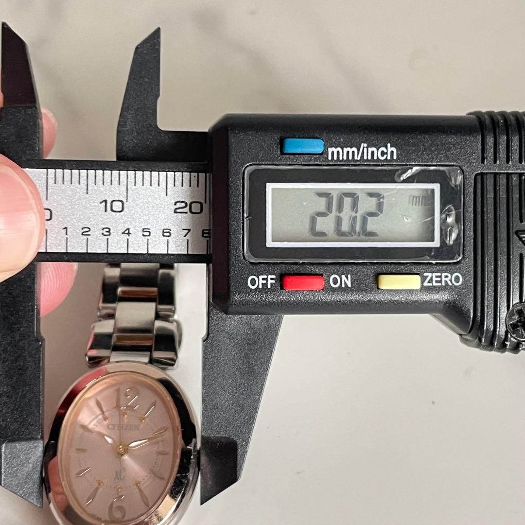 Working condition CITIZEN XC Cross Sea Solar Oval Pink Watch
