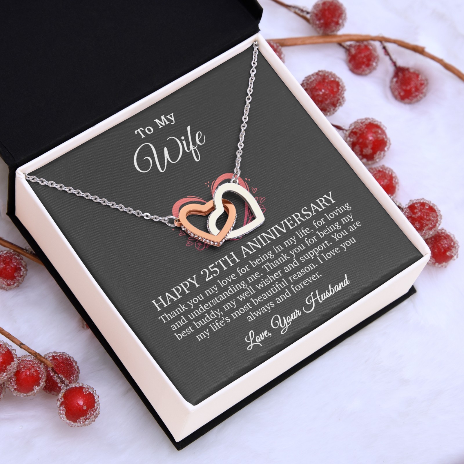 25th Anniversary Gift For Wife, 25 Year Anniversary Gifts, 25th Wedding Annivers
