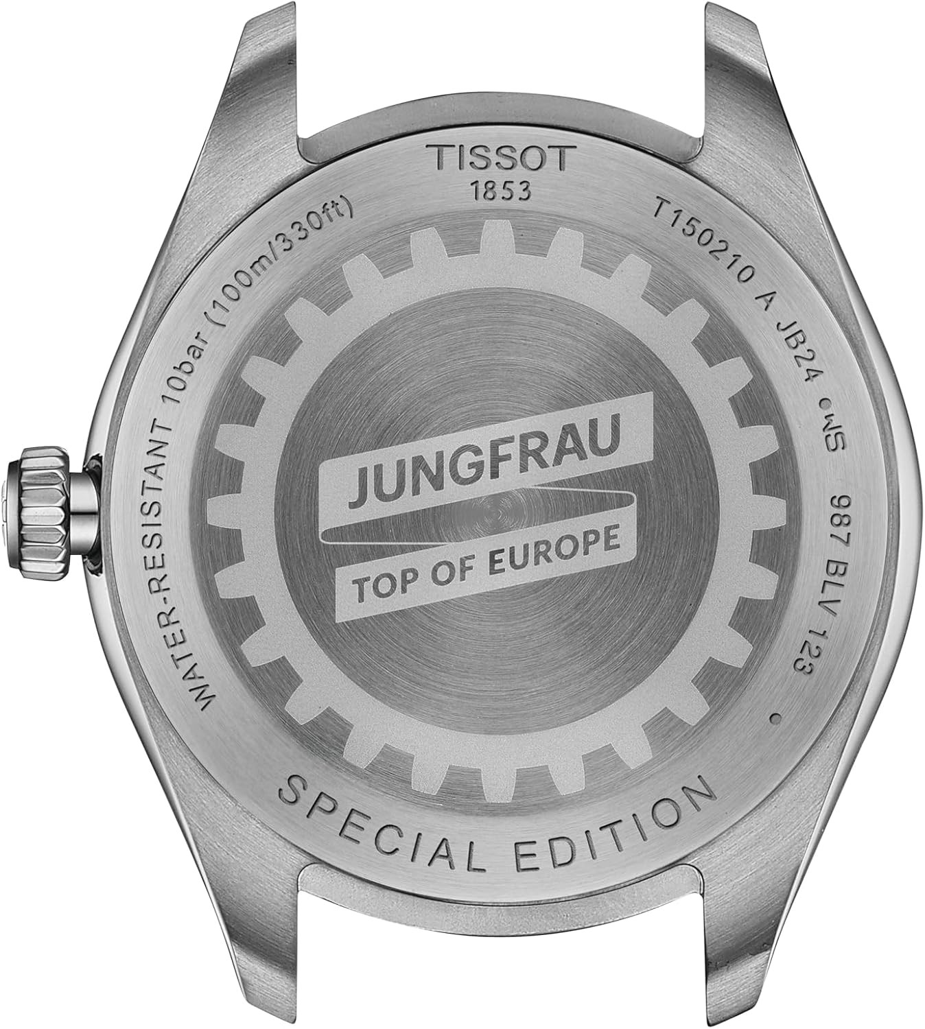 [Tissot] Watch PR 100 Quartz Jungfrau Special Edition 34MM T1502101103101 Gray