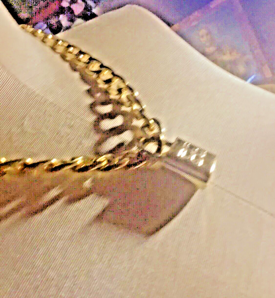 Basic Brothers Lock Heavy Chain Chunky Lock Chain 18 Inches Heavy “Bros”