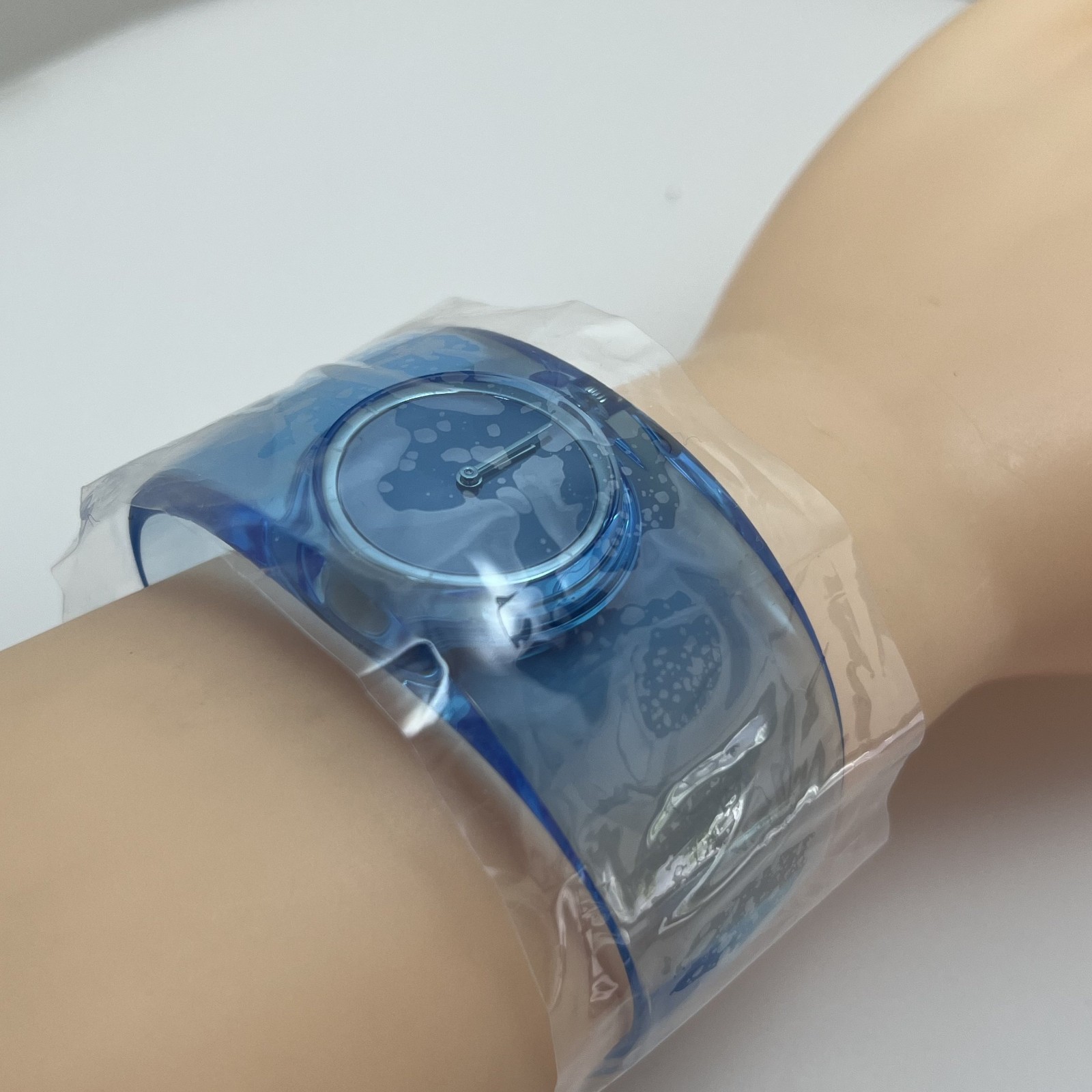 Seiko ISSEY MIYAKE WATCH O Light Blue SILAW005 Tokujin Yoshioka Japan w/Box#B928