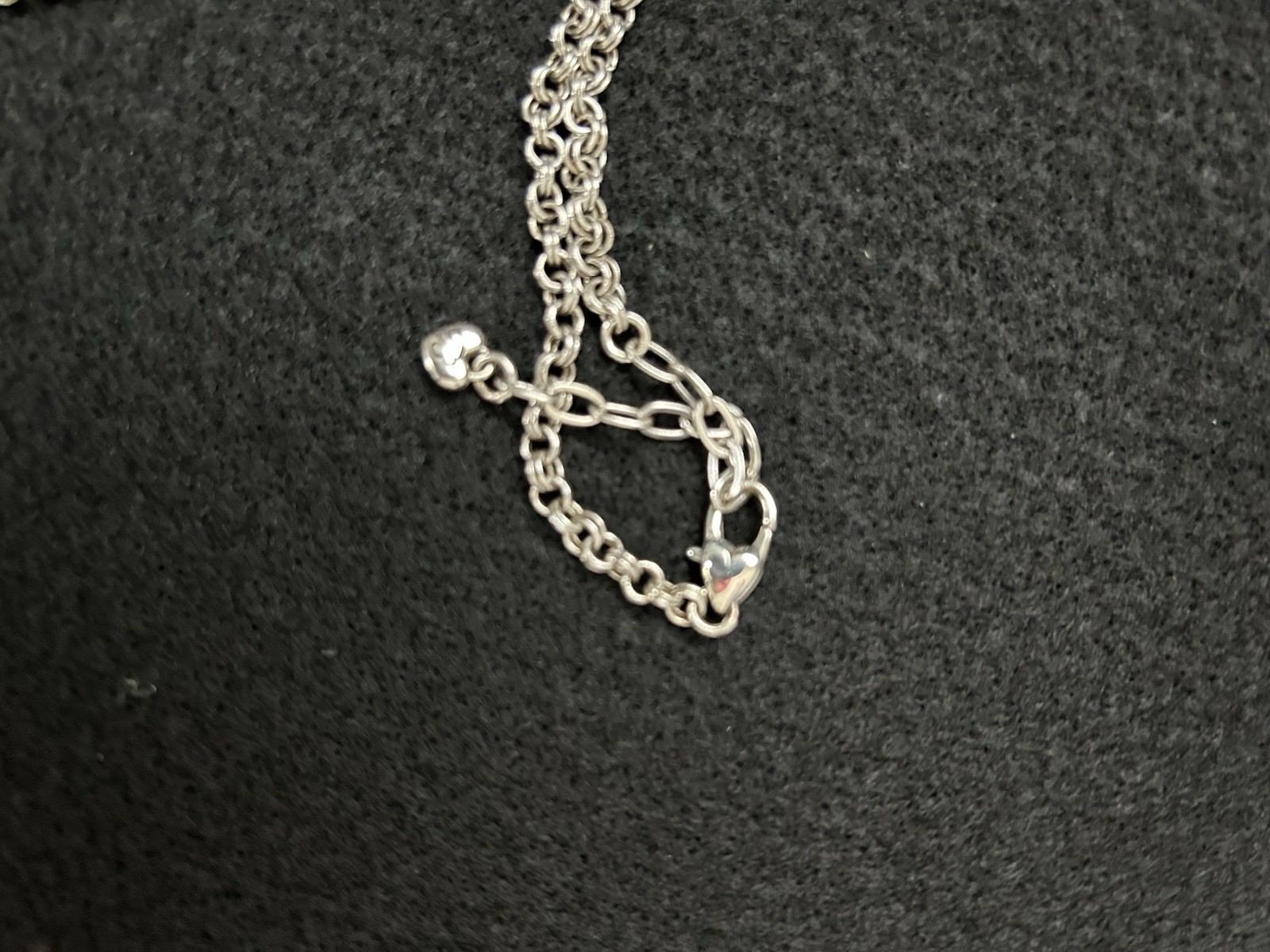 Brighton Silver Tone Necklace & Bracelet with Round Floral Medallion