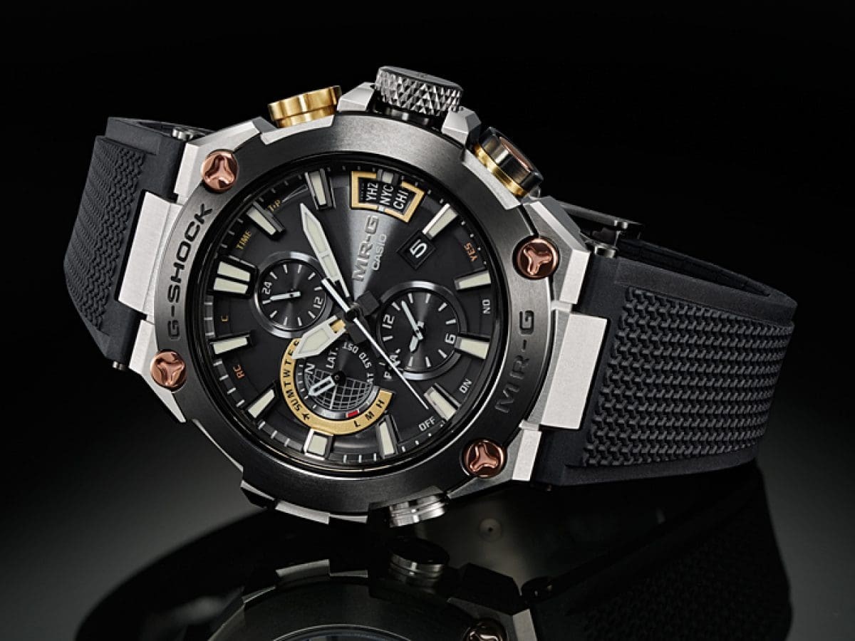 Casio G-Shock MR-G MRG-G2000R-1A GPS Bluetooth Solar Full Set