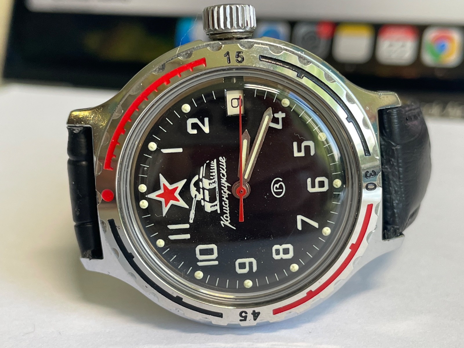 Vostok Amphibian Komandirskie Men’s Watch 2416B mech