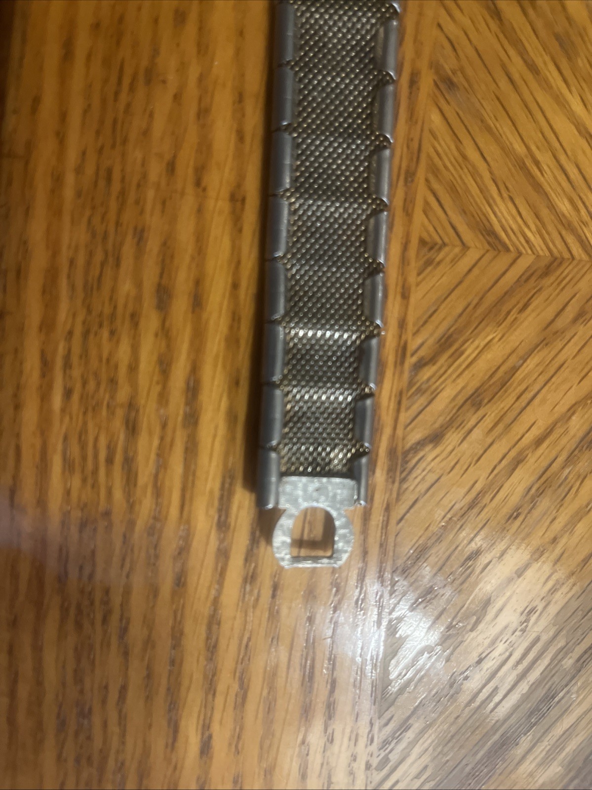 Vintage 7 1/2” Art Deco Link Bracelet – No Signature Or Markings Type Of Metal ?