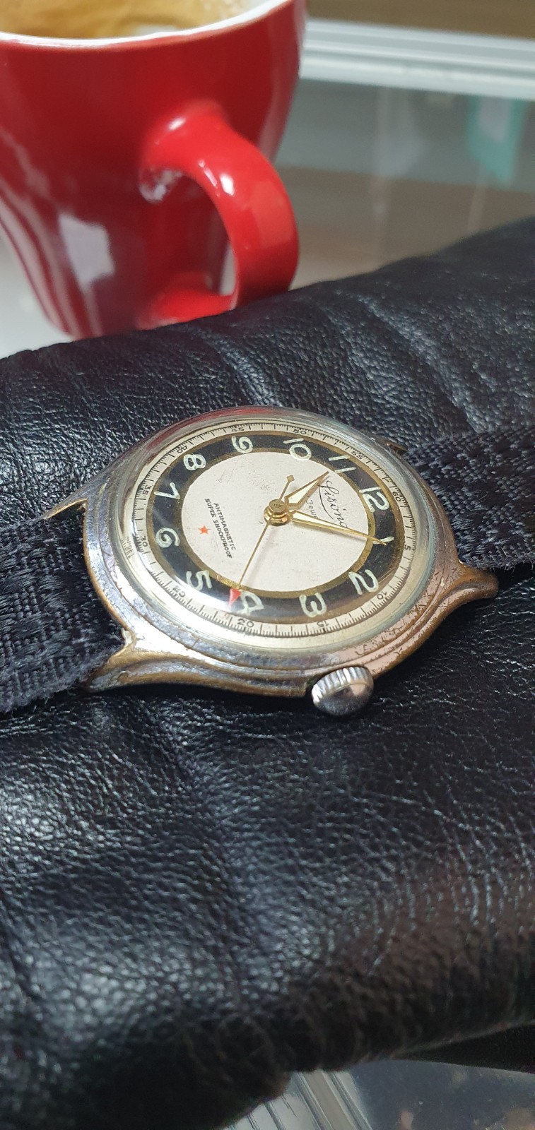 Vintage Men’s Lisona De Luxe Watch, French-Made Cal. HP 127, Mid-20th Century
