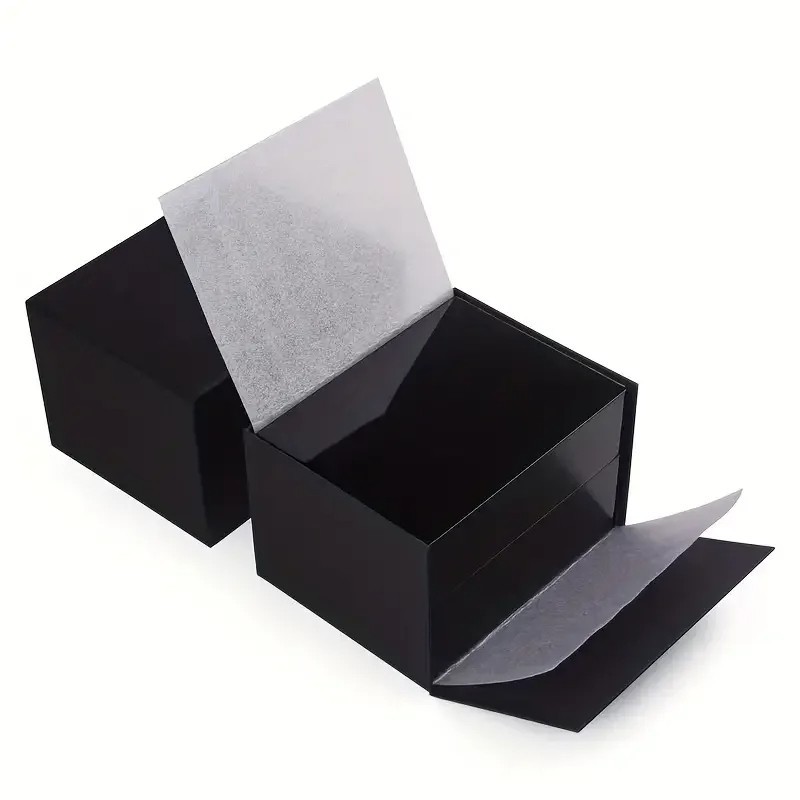 Solid Wood Lacquer Watch Box Storage Case High-End Display Gift Packaging
