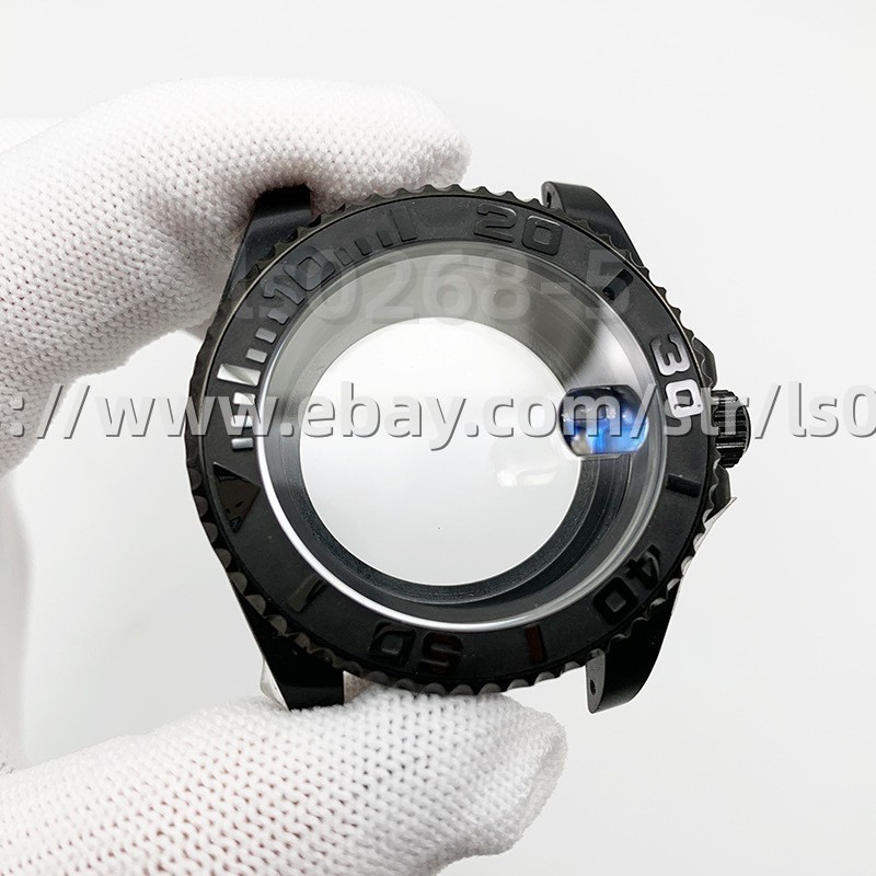 Watch Case 40mm Sapphire Crystal Fits 8215 NH35 Movement