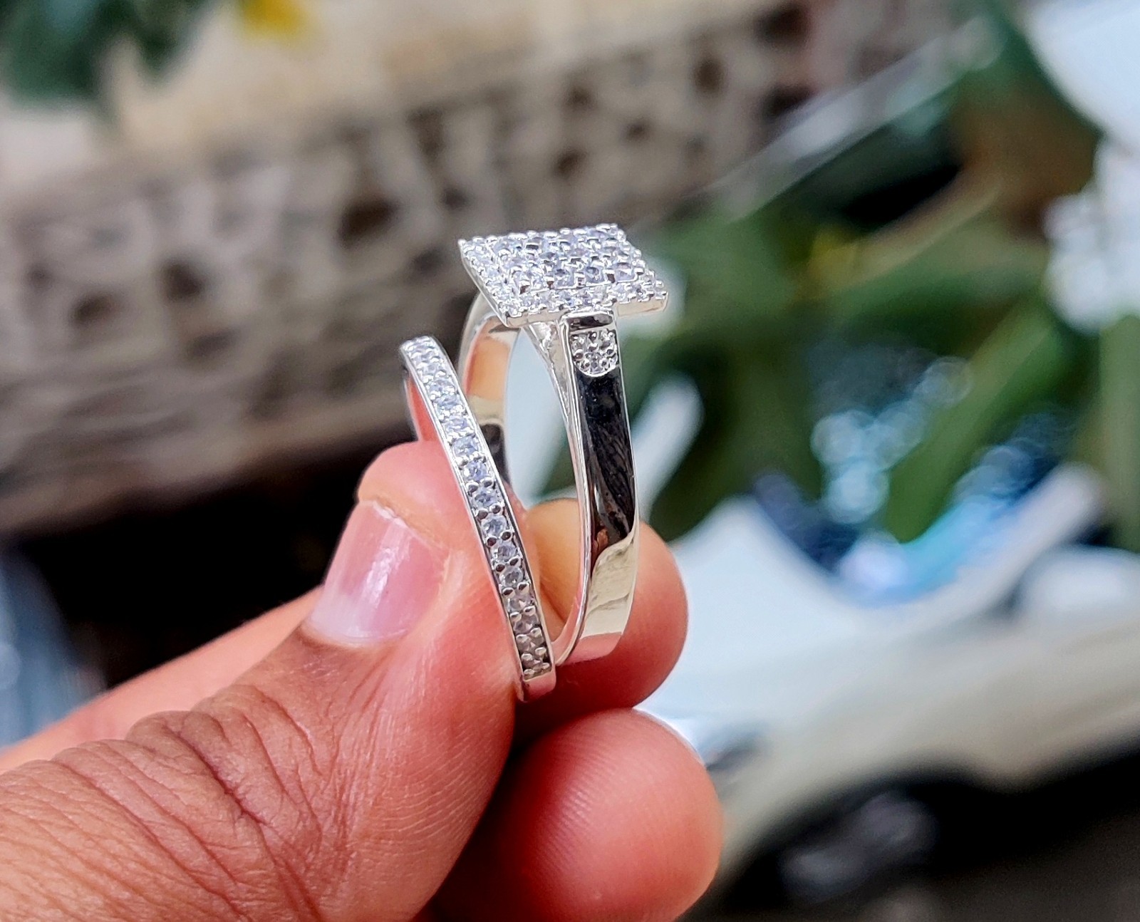1.50Ct Round Lab Created Diamond Engagement Bridal Ring 14K White Gold Plated