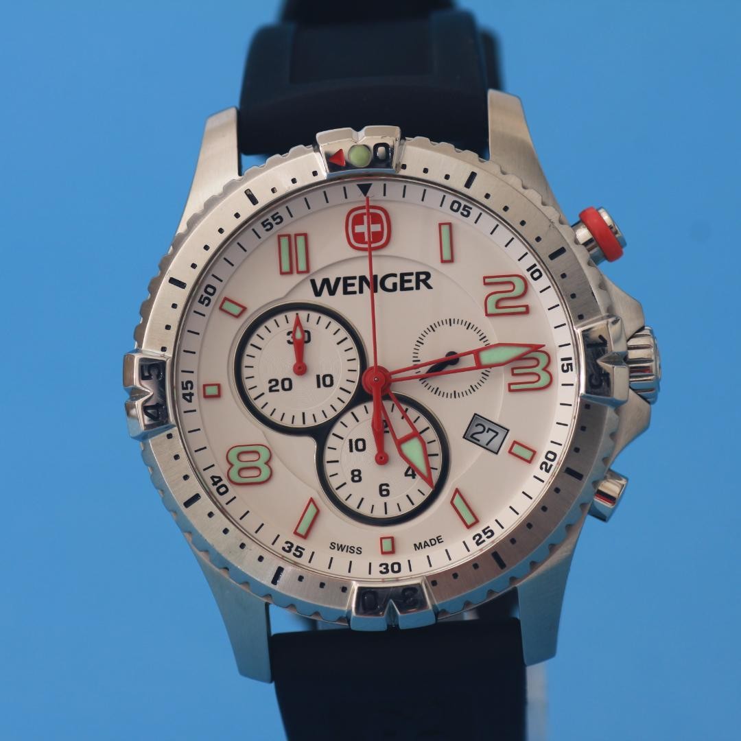 Wenger Squadron 7705X Chronograph Quartz Wrist 22.4cm Watch