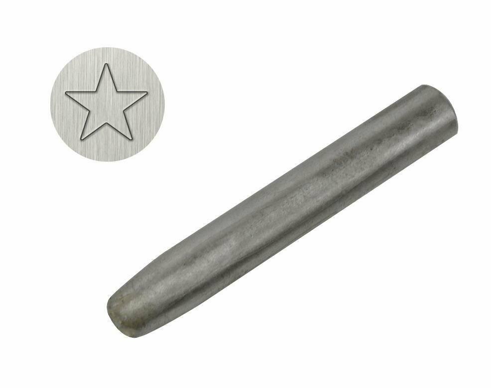3/8″ 9.5 MM Star Outline Punch Jewelry Making Metal Marking Pendants Punch