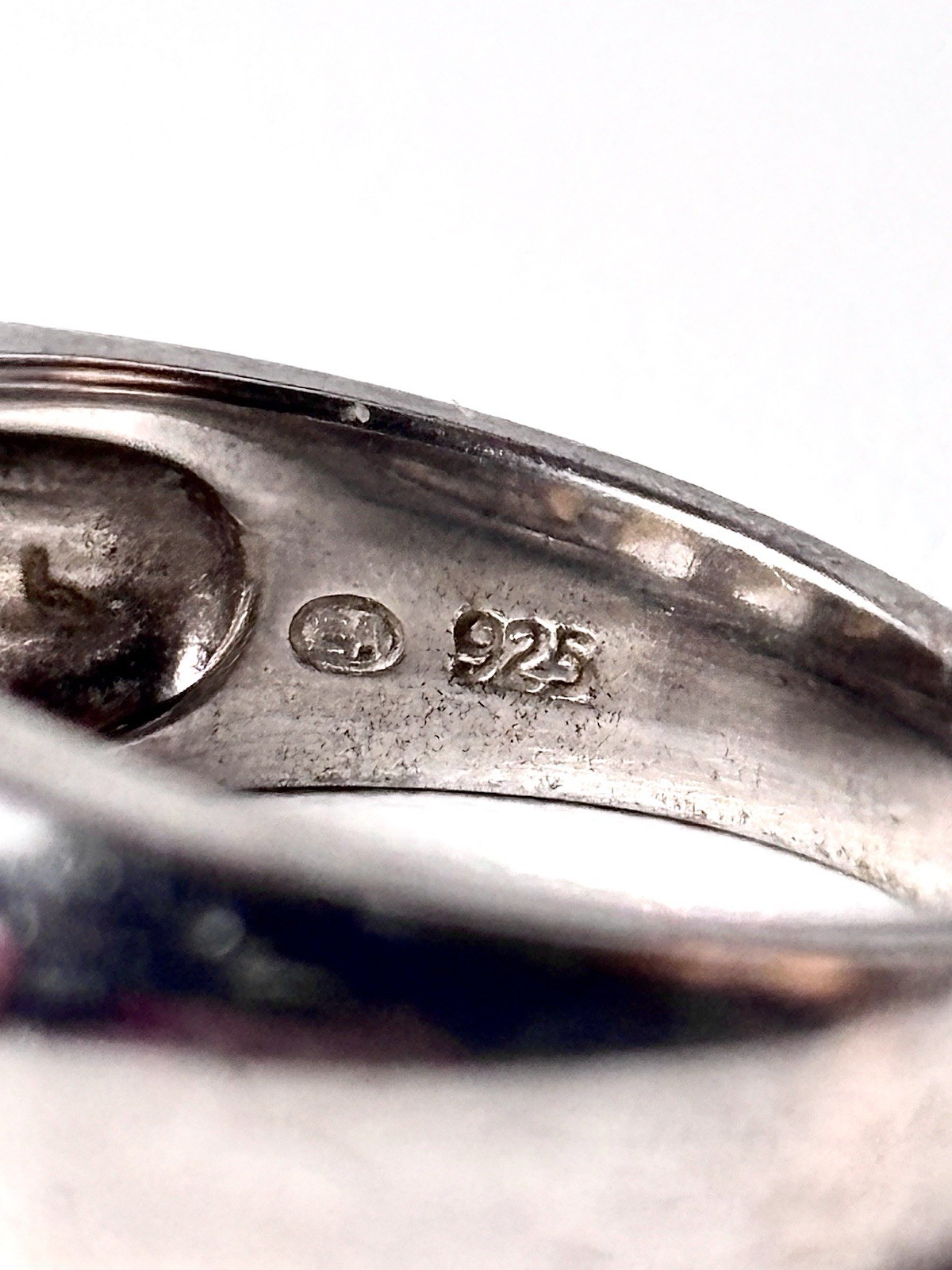 Vintage Triple Genuine Freshwater Pearls 925 Sterling Silver Ring, Size 6
