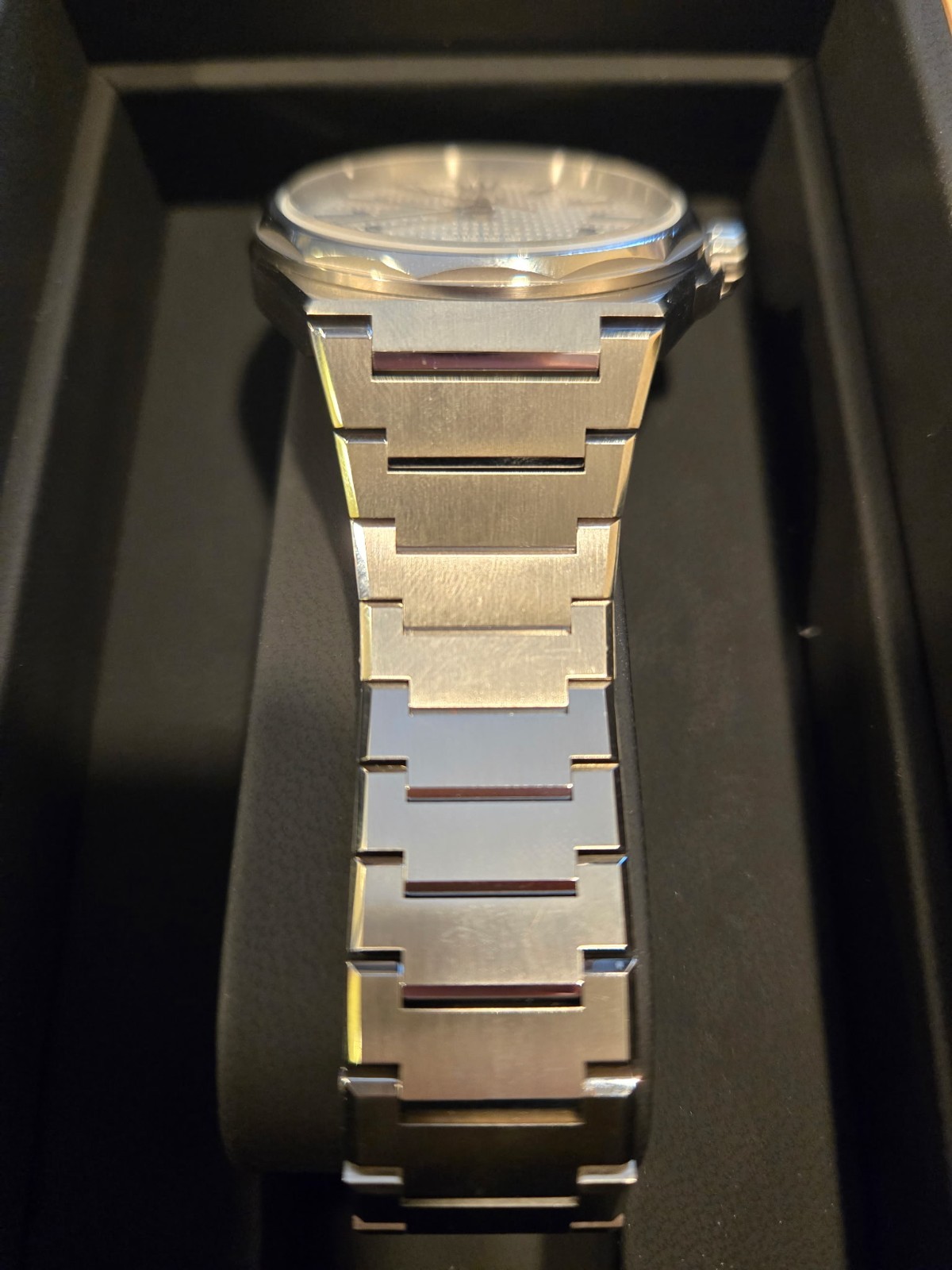 Christopher Ward The Twelve 40mm White Automatic Steel + 3 Straps Full Set (New)