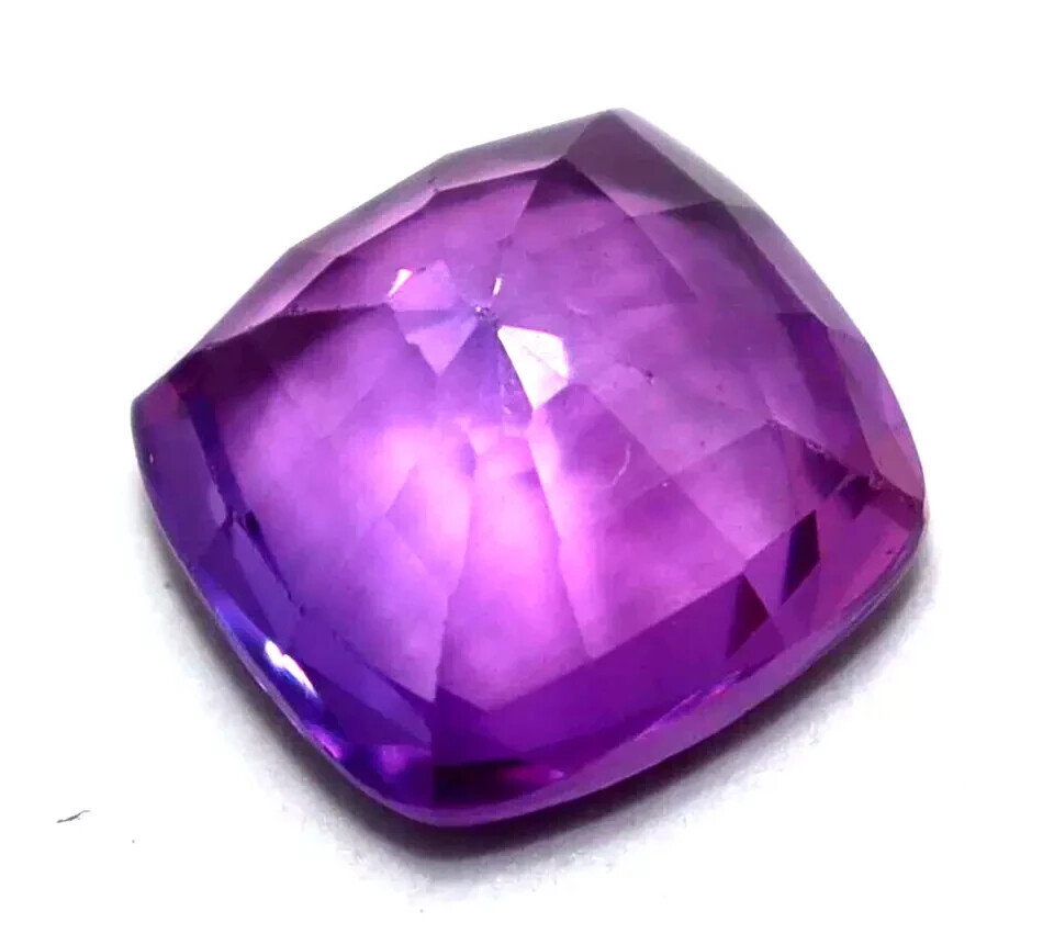 Natural 4.50 Ct Purple Tanzanite Cushion Certified Loose Gemstone With Free Gift