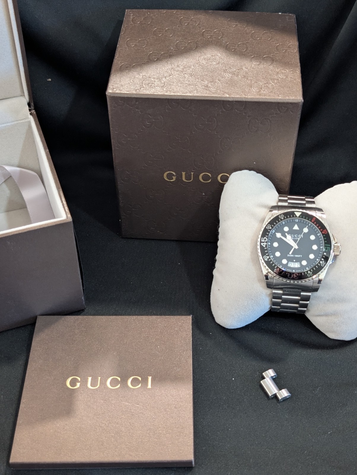Gucci Dive Black Men’s Watch – YA136206