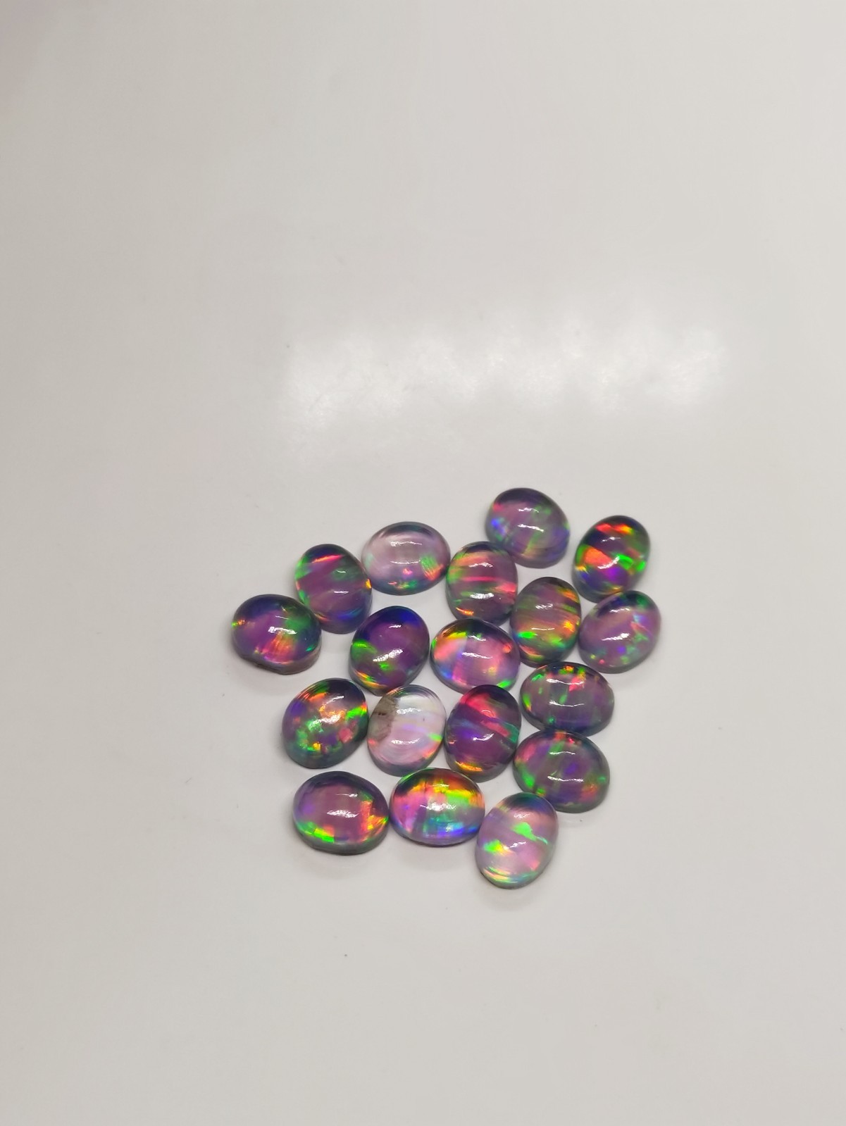 Brilliant Oval Opal & Quartz Fire Doublets – Size as Per Variation