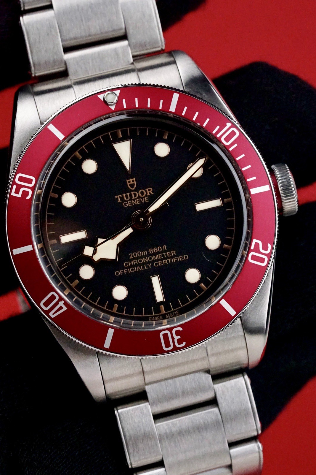 Tudor Black Bay 41mm #79230R Red Bezel . Clean!!