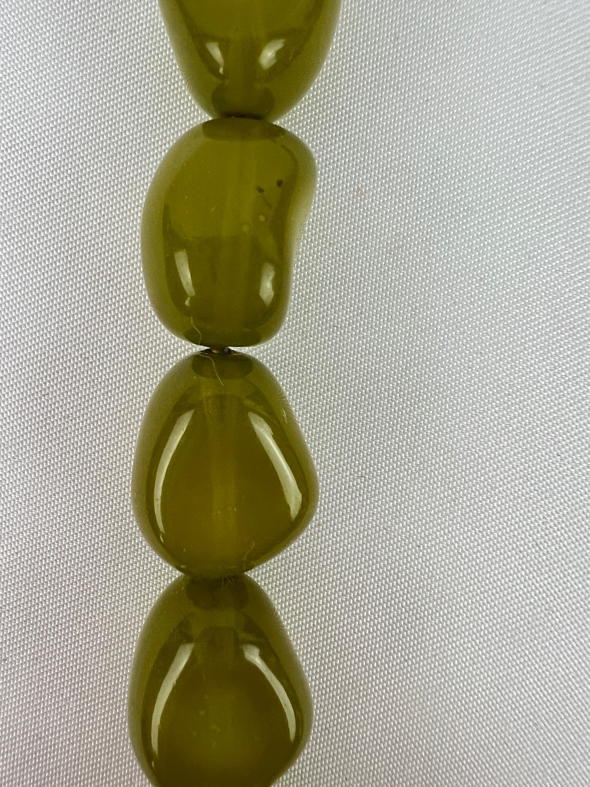 18″ Lime Green Natural Irregular Natural Stones Necklace Spring Summer