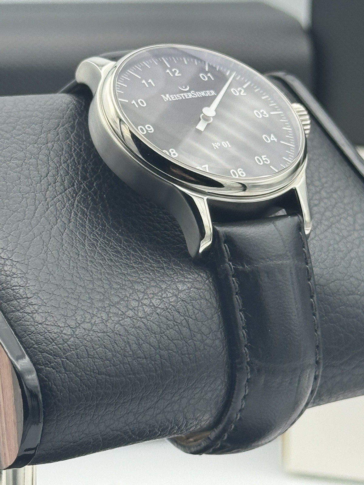 MEISTERSINGER NO. 1 SINGLE HAND! SWISS AUTOMATIC! *FULL SET UNWORN!