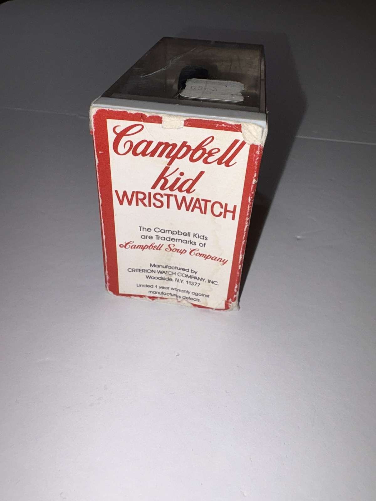 Vintage Advertising Campbell Kid Character Watch In Original Box,See Description