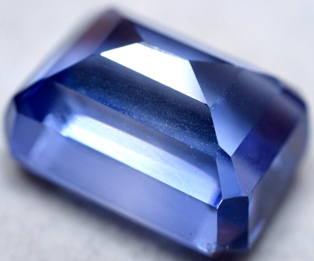 Extremely Rare & Flawless 19.60 CT Natural Benitoite GGL Certified Loose Gem!!
