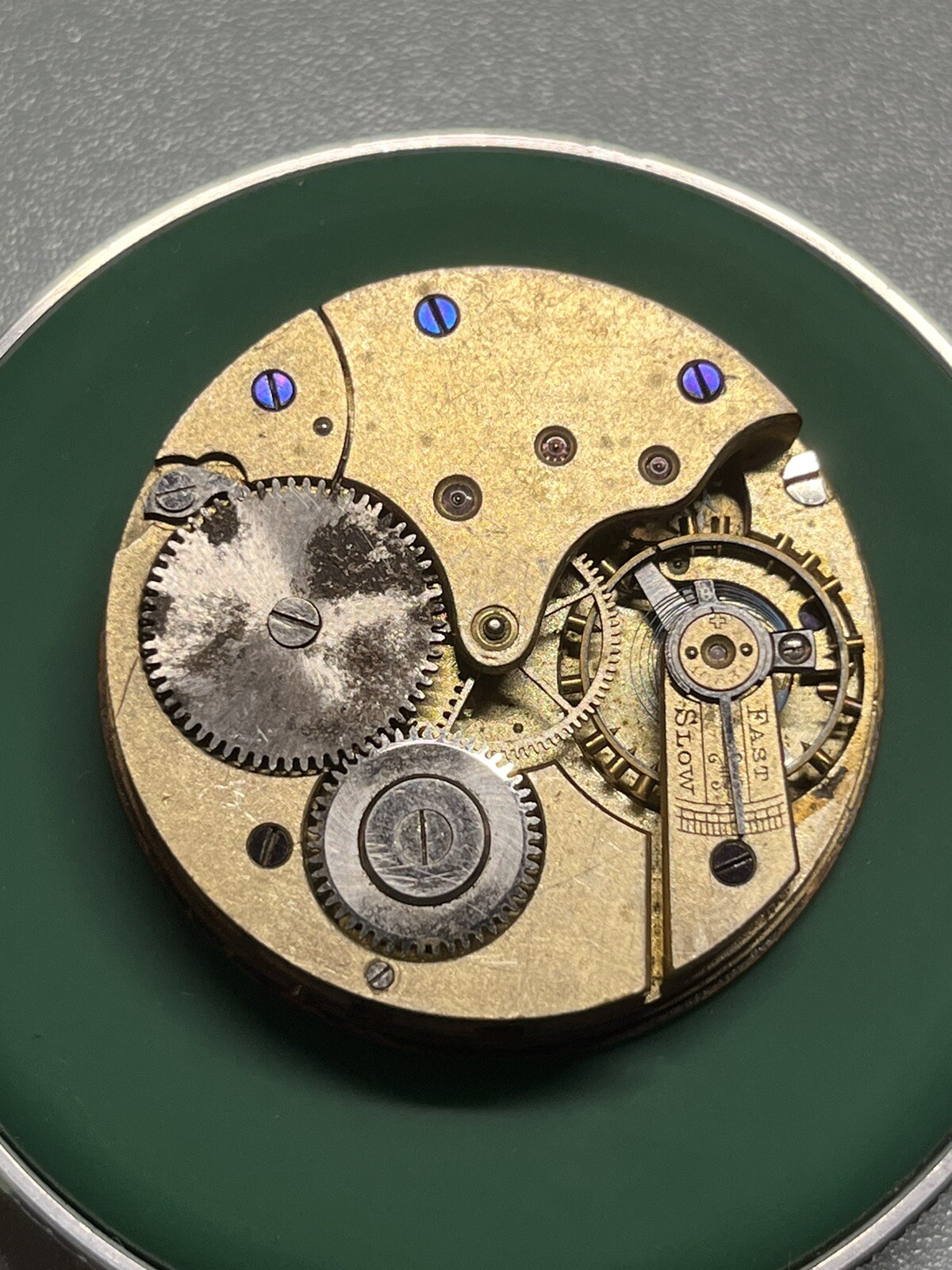 GOOD BALANCE Baume And Company 39.7mm 12s Pocket Watch Movement