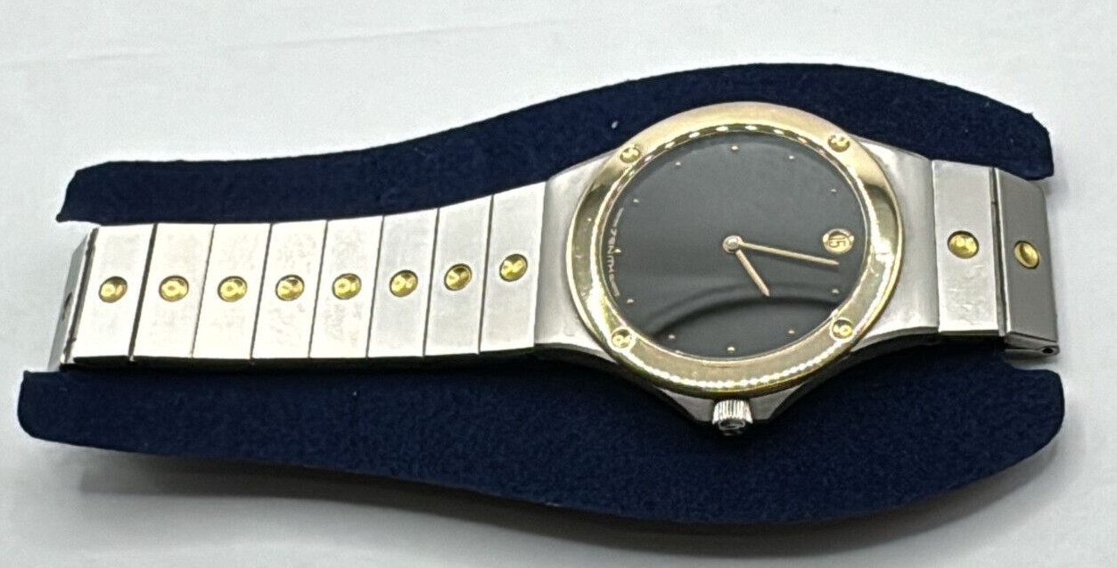 Zenith Pacific 89.0020.615 Steel And Gold Swiss Made Quartz 31Mm