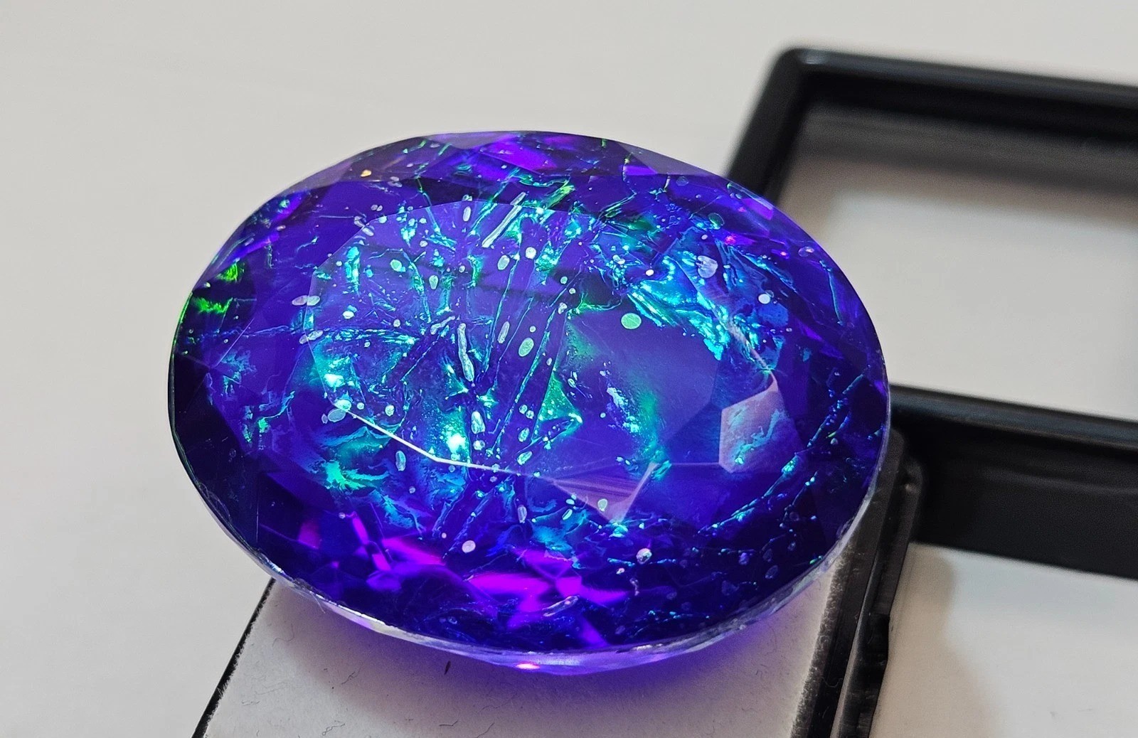 Fire Opal Monarch Oval Cut 79+ Ct Natural VVS Loose Gemstone EGL Certified
