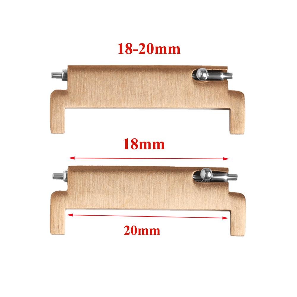 Watch Strap Adapter Pair 18mm to 20mm 22mm Quick Release Pin Connectors