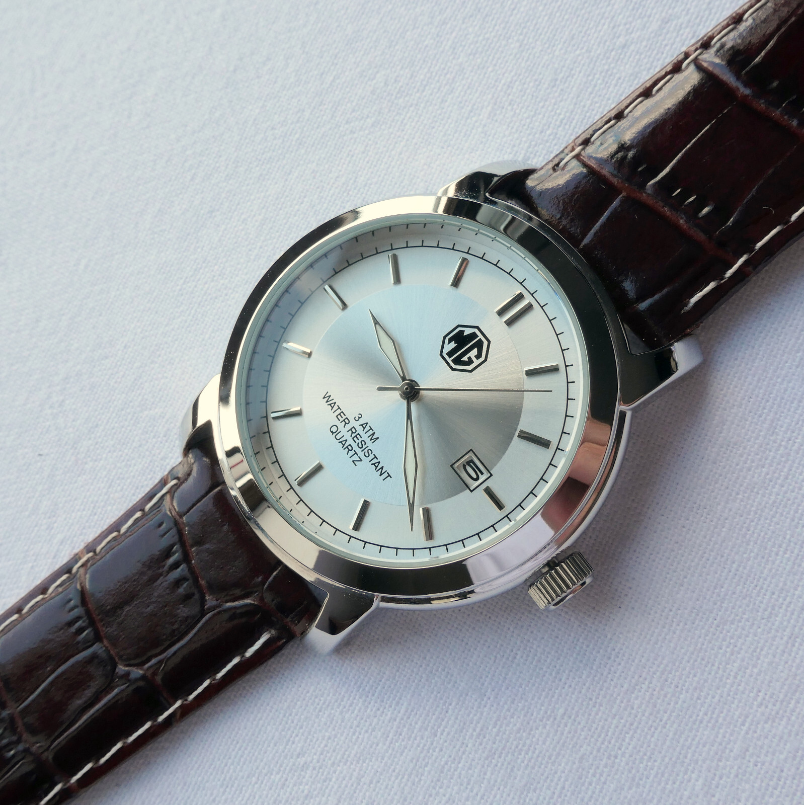 MG Morris Garages BMC MGA MGB Classic Aviator Driver Sport Car Accessory Watch