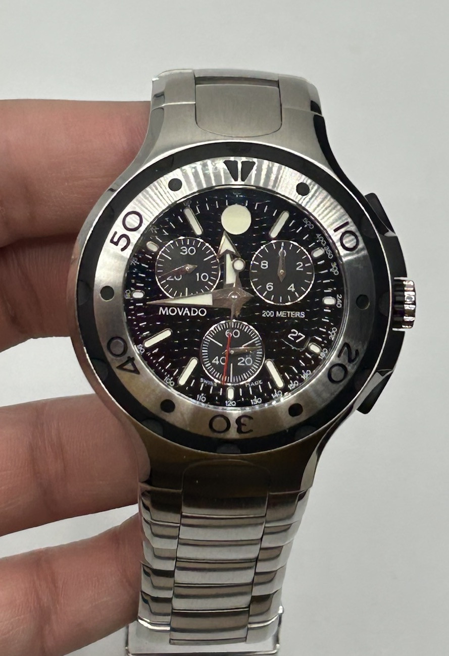 Movado 800 Series Mens Chronograph 84-C5-1896