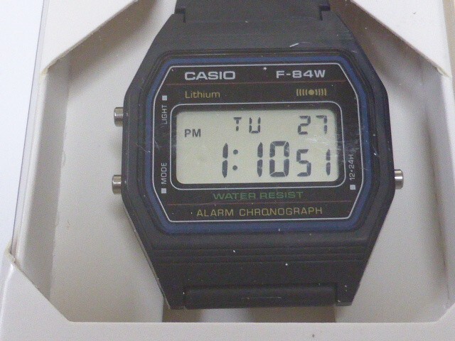 CASiO Casio Collection F-84W-1QJH men Watch New