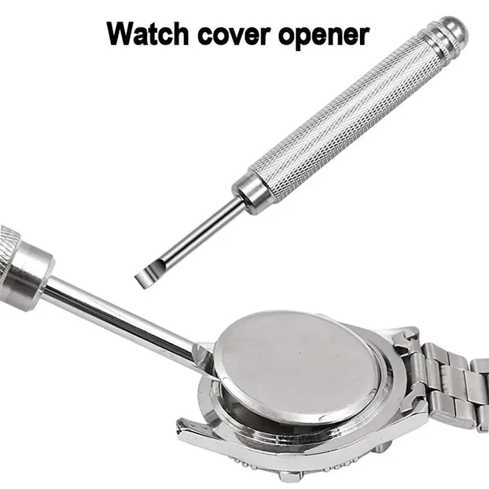 1Pcs New Remover Screw Pry Tool Battery Change Press Watch Back Case Opener Meta
