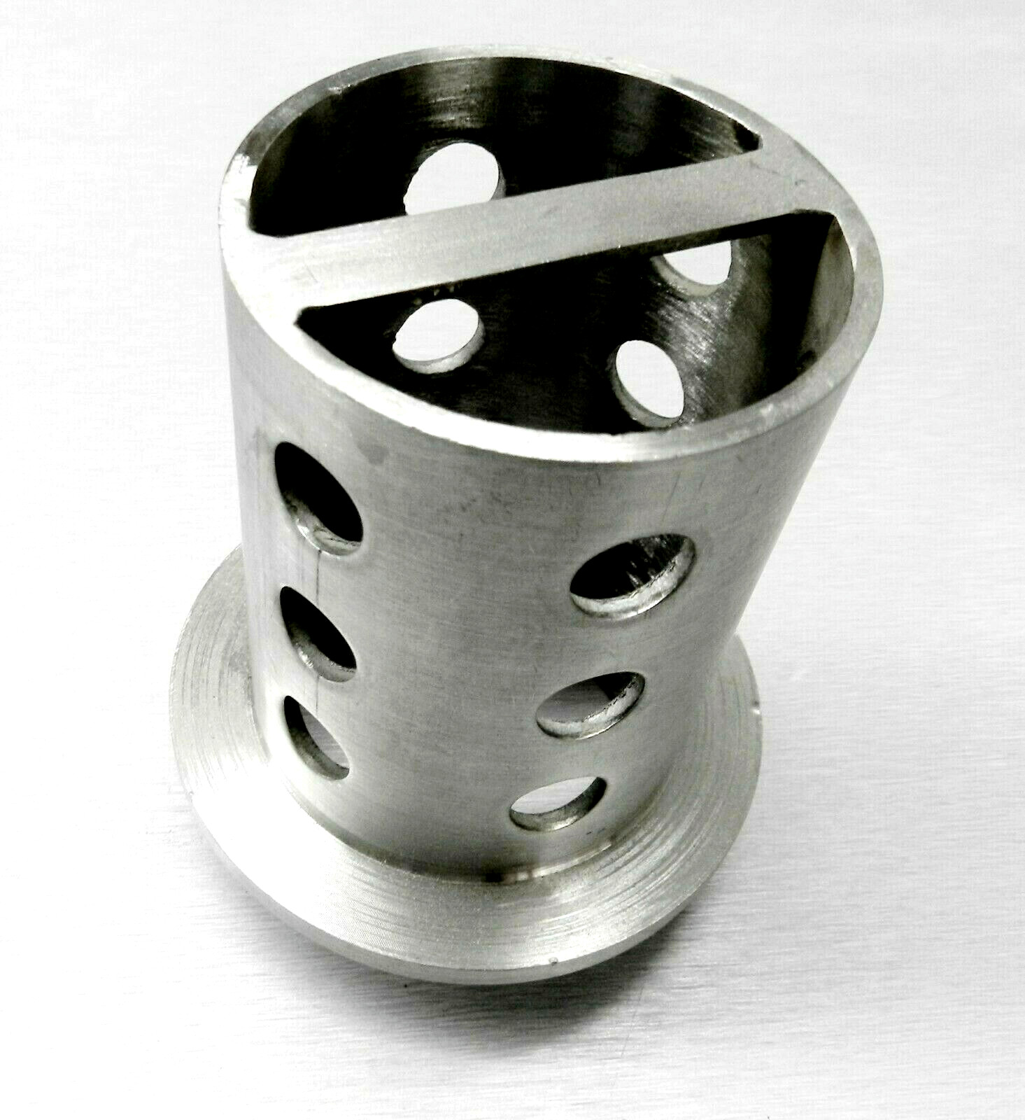 Perforated Casting Flask 2-1/2″ x 4″ Flask Vacuum Casting Stainless 1/8″ Wall